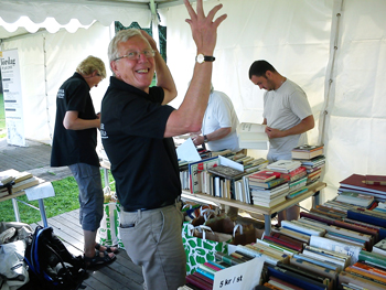 lars-gustavsson-bokbordet Dalslands Litteraturförenings Bokbord och Lars Gustavsson