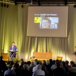 Gunilla Linn Persson på Bokdagars scen 2015